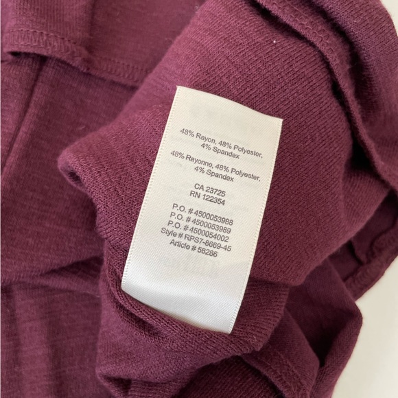 Aritzia Wilfred Free Paige Twist Front Longsleeve Dress in Cardamon NWT - Picture 9 of 15